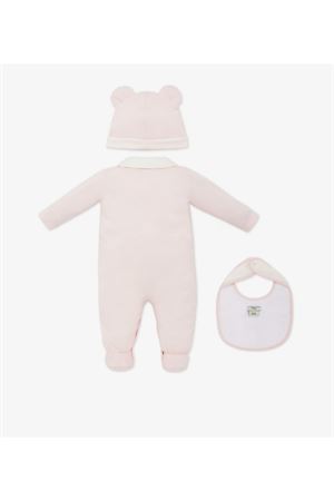 set nascita in cotone rosa FENDI KIDS | BUK119ST8F0C11